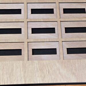 9 slot business card jig. Digital download only!