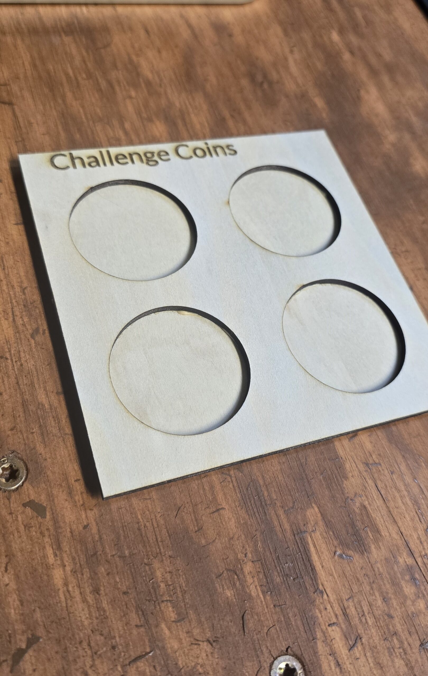 Challenge Coin F1 Jig-4 slot
